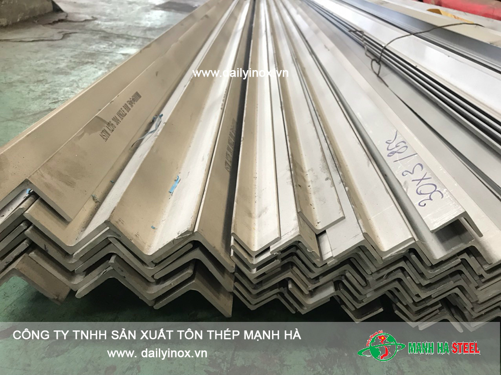 V góc đúc inox Hòa Bình - Đại lý inox Mạnh Hà