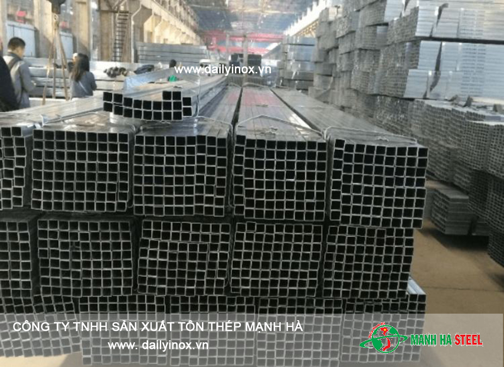 Hộp inox vuông công nghiệp 15x15 - Đại lý inox Mạnh Hà