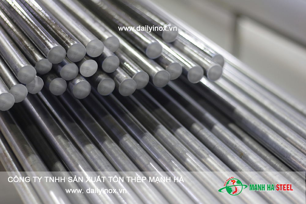 Tròn trơn láp đặc inox phi 2.5ly - Đại lý inox Mạnh Hà
